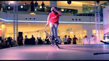 BMX flatland & Basketball Dunking Stage Show in Saudi