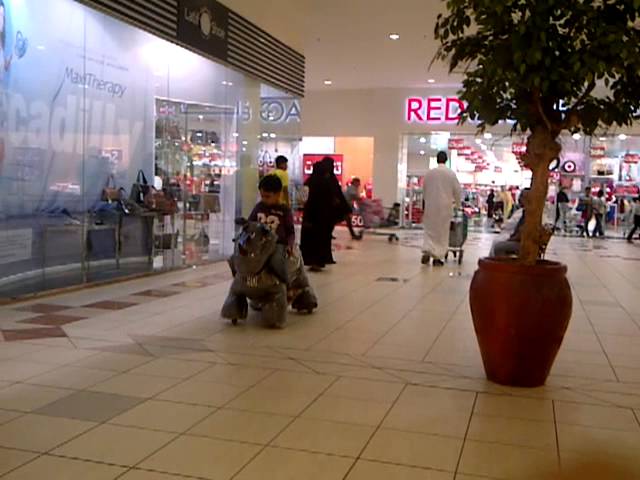 Raghu in Saudi mall