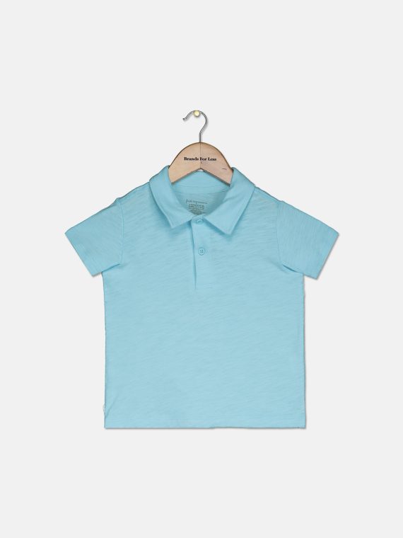 Baby Boys Cotton Polo Shirt Island Ocean