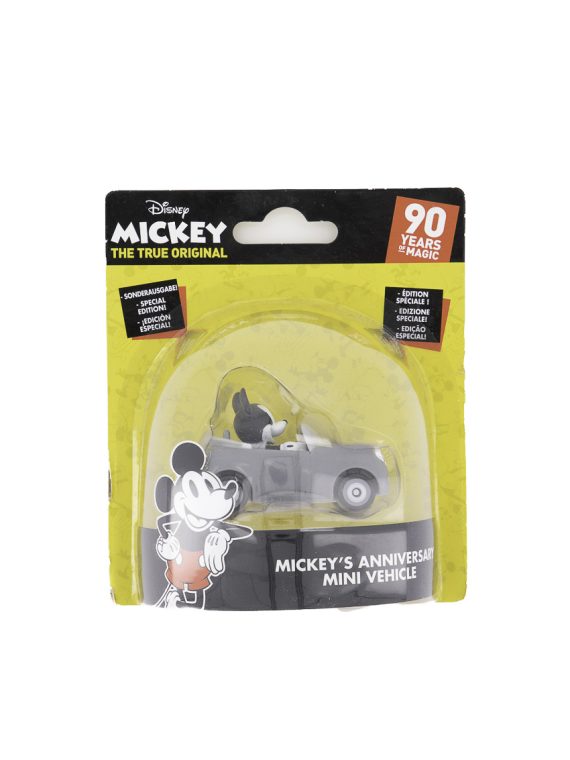 Disney Mickey Anniversary Mini Vehicle Black/Grey