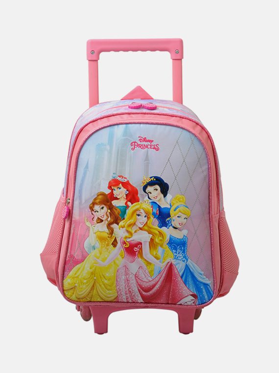 Disney Princess Trolley Bag 17 W x 38 H x 30 L cm Pink