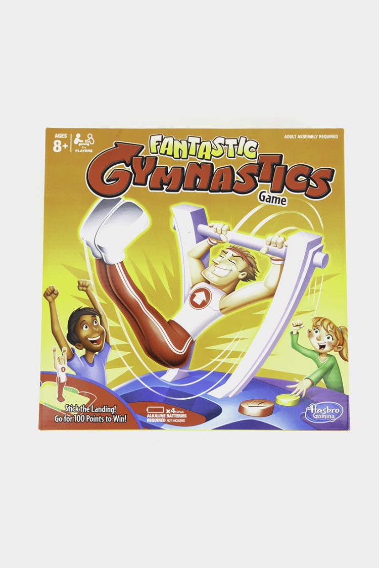 Fantastic Gymnastics Game Challenge friends Party & Family Games Toys Orange Combo