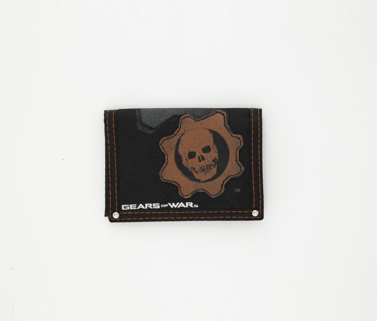 Gears Of War Logo Tri-fold Wallet Black/Red