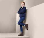 Kids Boys Leather Ankle Boots Brown