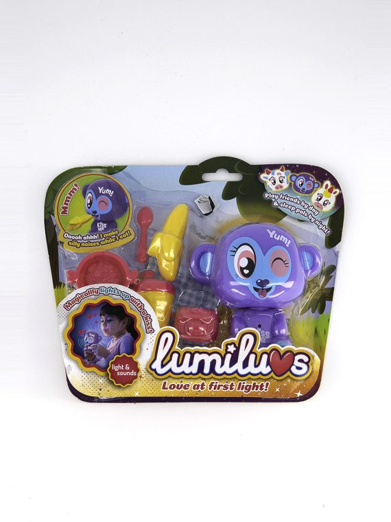 Lumiluvs Wonder Pets Monkey Picnic Purple/Pink/Yellow