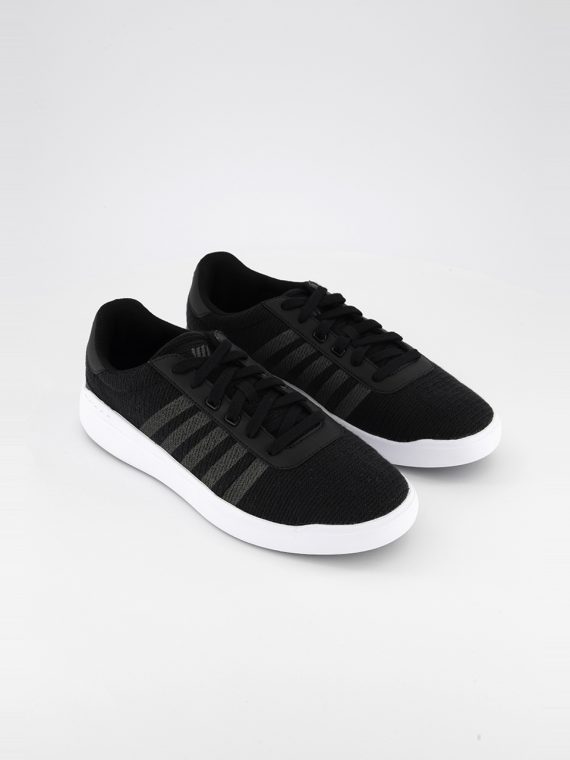 Mens Medium Heritage Light T Casual Shoes Black/Charcoal/White
