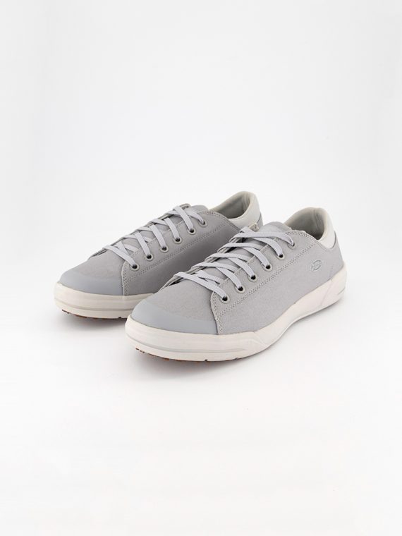 Mens Supa Dupa Low Wide Casual Shoes Grey/White