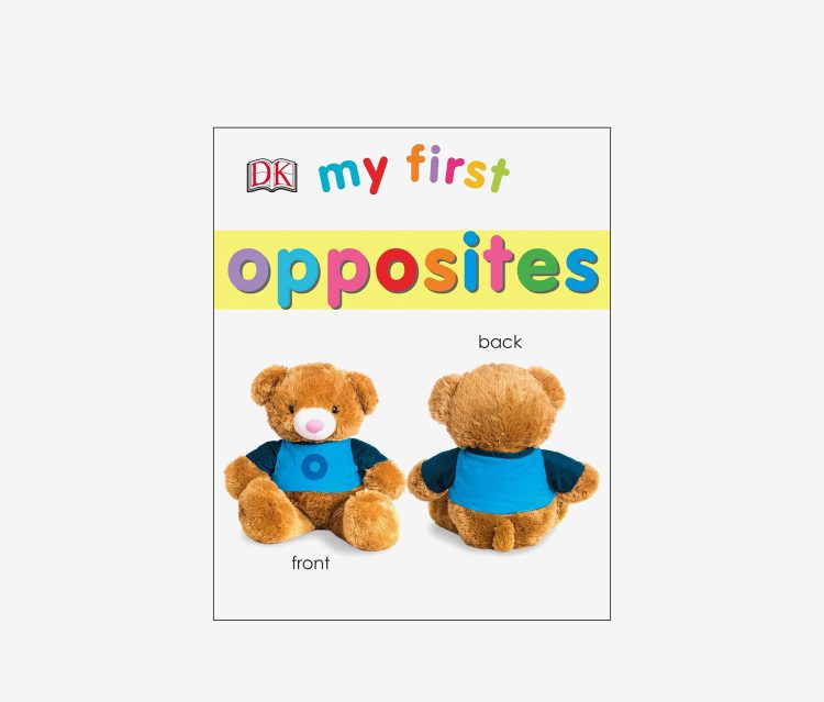 My First Opposites Board Book White Combo