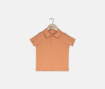 Toddlers Baby Boys Polo Shirt Muted Orange