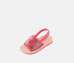 Toddlers Metallic Sandals Pink