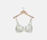 Womens Amandine Padded And Underwire Lace Bra Ivory