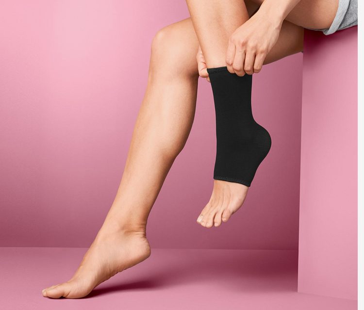 Womens Ankle Bandage Black