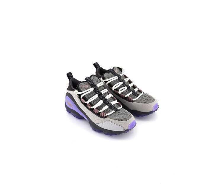 Womens DMX Run 2.0 Shoes Whisper Grey/Volcano