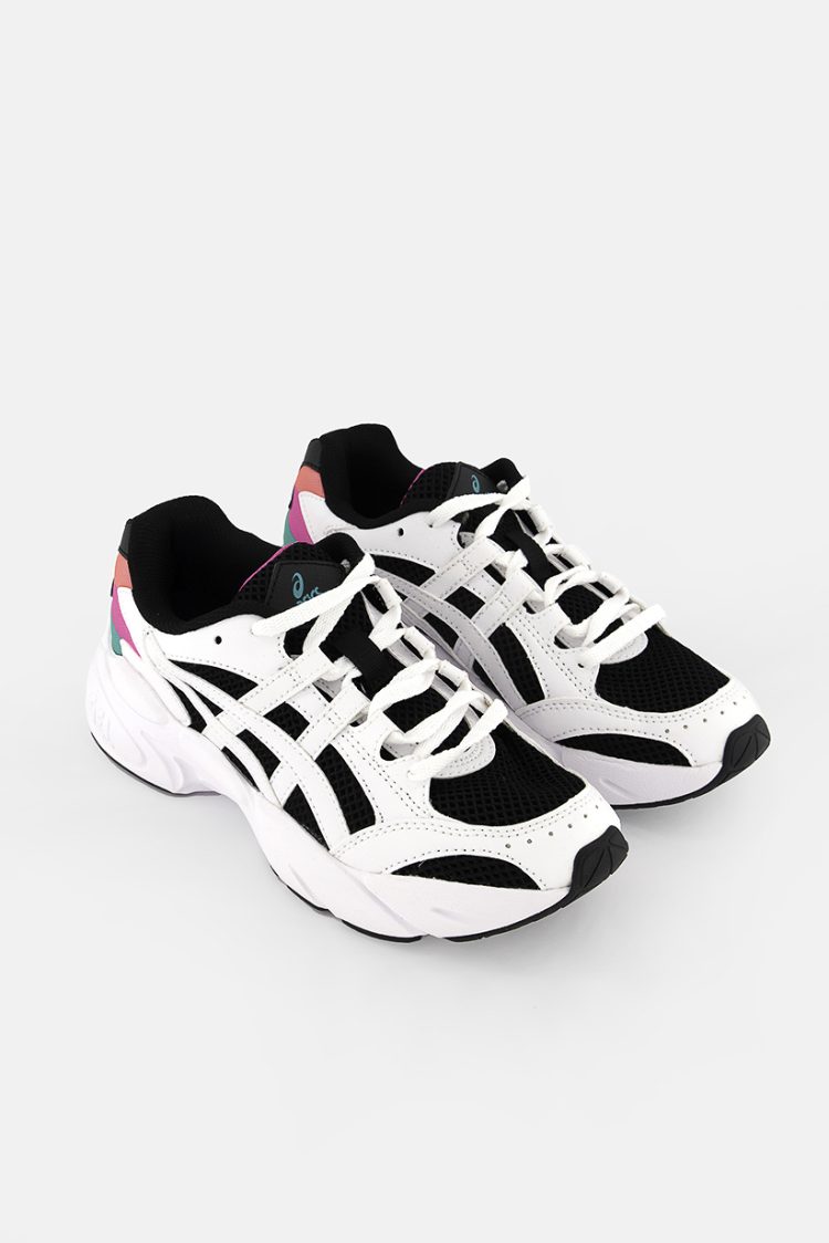 Womens Gel-Bnd Lace Up Shoes Black/White