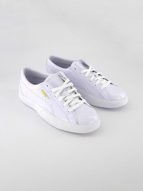 Womens Love Patent Shoes White