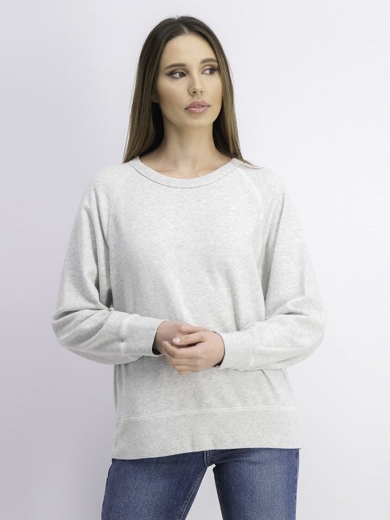 Womens Pullover Sweatshirt Grey