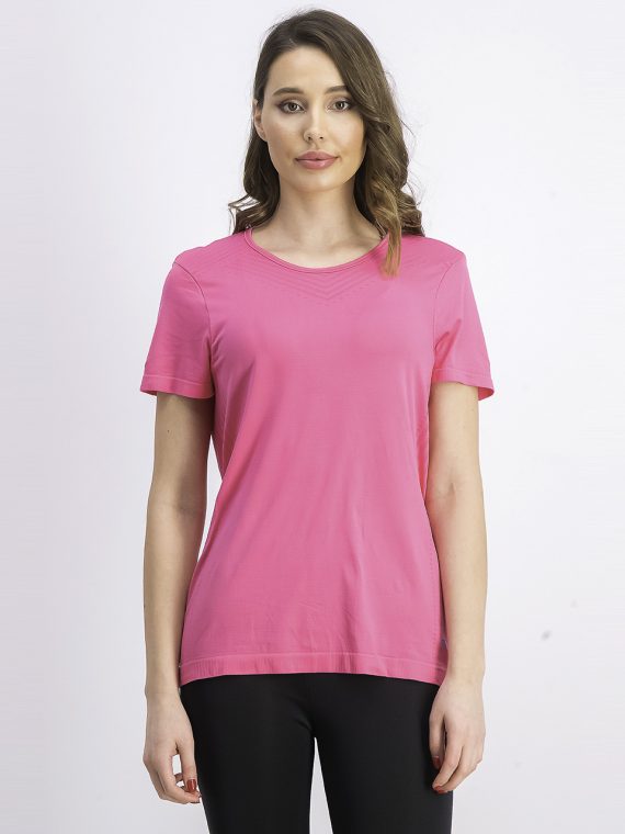 Womens Seamless Performance Top Pink