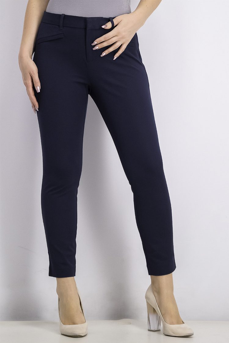 Womens Signature Skinny Ankle Pant Navy