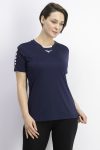 Womens Soukyu T-shirt Navy/Navy