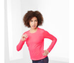 Womens Sport Shirt Neon Pink