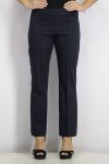 Womens Straight Suit Trousers Navy