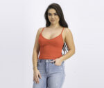 Womens Strappy Tops Red