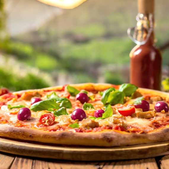 Two Starters With Optional Any Pizza, Two, Or Four Pizzas Of Choice ITALIAN Shop Online at Special Price from Saudi Mega Deals