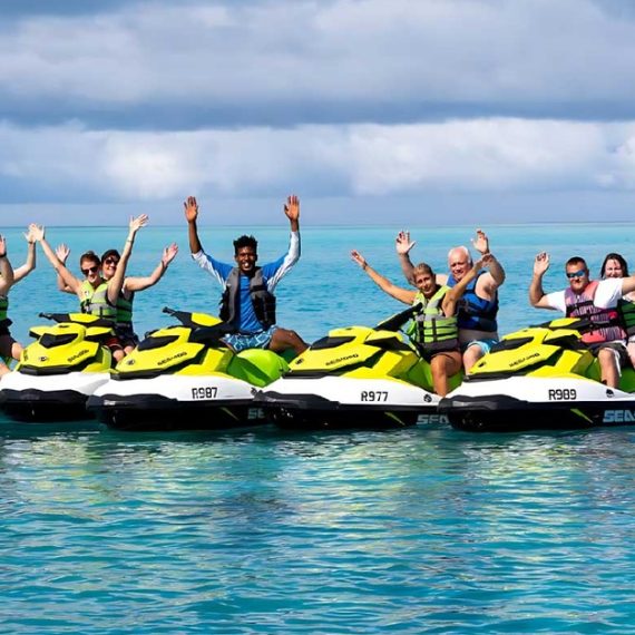 Thrilling 30, 45, 60, 75, 90, Or 120-Minute Jet Ski Ride For Up To Two WATER SPORTS Shop Online at Special Price from Saudi Mega Deals