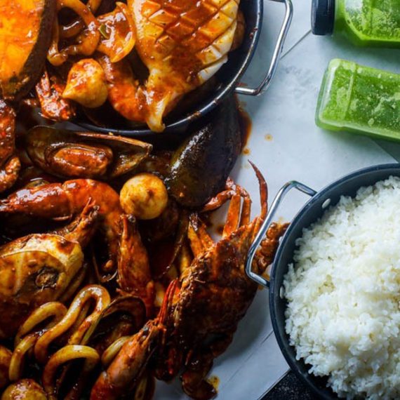 All You Can Eat Seafood Menu For One Child Or Up To Four Adults FISH RESTAURANT Shop Online at Special Price from Saudi Mega Deals
