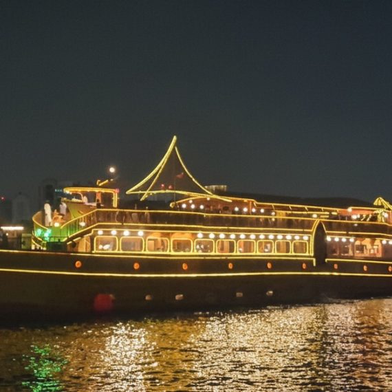 Buy Get 2-Hours Creek 5* Dinner Dhow Cruise For One, Two, Or Four Adults Mega Deals Now at Special Price in SaudiMegaDeals.com Get 2-Hours Creek 5* Dinner Dhow Cruise For One, Two, Or Four Adults EXPERIENCE RESTAURANTS Shop Online at Special Price from Saudi Mega Deals