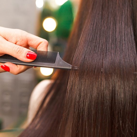 Hair Keratin Treatment W Cut, Wash & Blowdry – Medium & Long Length HAIRDRESSER Shop Online at Special Price from Saudi Mega Deals
