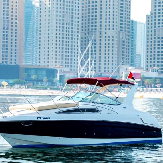 Luxury Yacht Rental In Dubais Arabian Gulf For Up To 8 People WATER SPORTS Shop Online at Special Price from Saudi Mega Deals