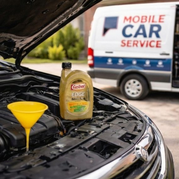Mobile Engine Oil Service & Health Check At Your Doorstep CAR Shop Online at Special Price from Saudi Mega Deals