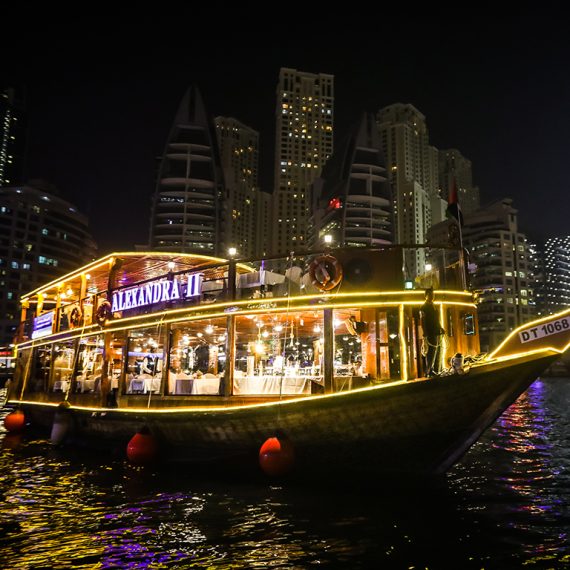 Dinner Cruise In Dubai Marina – Boat Tours and Cruises Activities & Sightseeing Shop Online at Special Price from Saudi Mega Deals