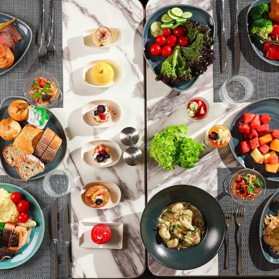 International, Asian, American Or Seafood Theme Night Dinner Buffet Cosmetics Shop Online at Special Price from Saudi Mega Deals