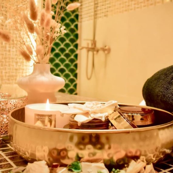 Revitalising Moroccan Hammam Experience With Optional Scrubs & Masks STEAM BATH Shop Online at Special Price from Saudi Mega Deals