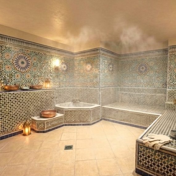 Traditional & Royal Moroccan Hammam For Glowing Skin STEAM BATH Shop Online at Special Price from Saudi Mega Deals