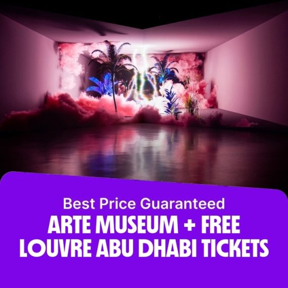 ARTE Museum + Free Louvre Abu Dhabi Tickets – Combos and more adventures Activities & Sightseeing Shop Online at Special Price from Saudi Mega Deals
