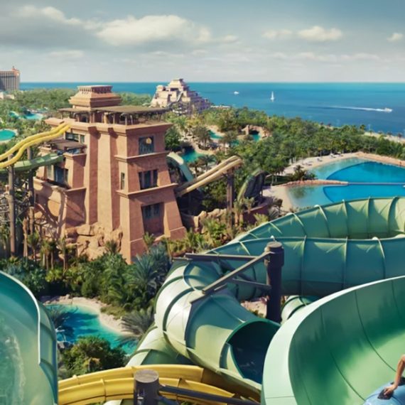 Aquaventure Waterpark Entry For 1 Or 2 With Thrilling Slides WATER SPORTS Shop Online at Special Price from Saudi Mega Deals