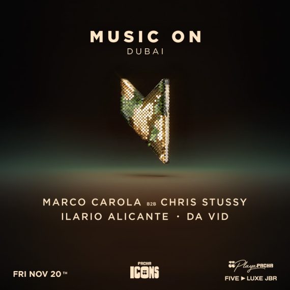 Marco Carola presents Music On | Pacha Icons in Dubai – Nightlife Activities & Sightseeing Shop Online at Special Price from Saudi Mega Deals