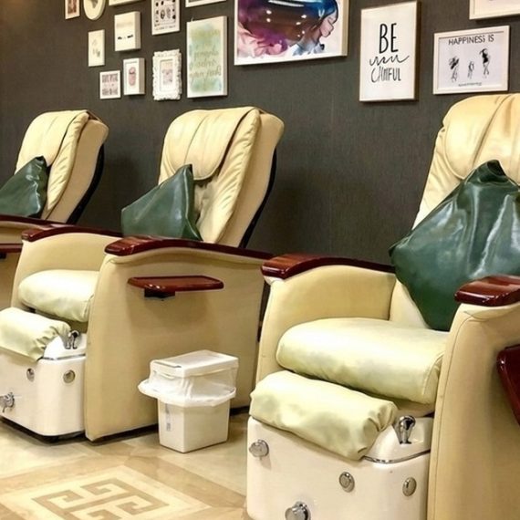 Polish & Pamper: Classic Or Gelish Mani-pedi With Spa NAILS Shop Online at Special Price from Saudi Mega Deals
