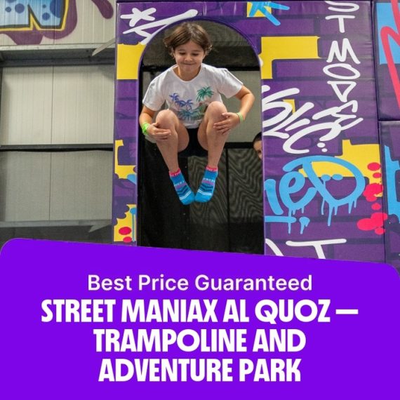 Street Maniax Al Quoz – Trampoline and Adventure Park – Experiences Activities & Sightseeing Shop Online at Special Price from Saudi Mega Deals
