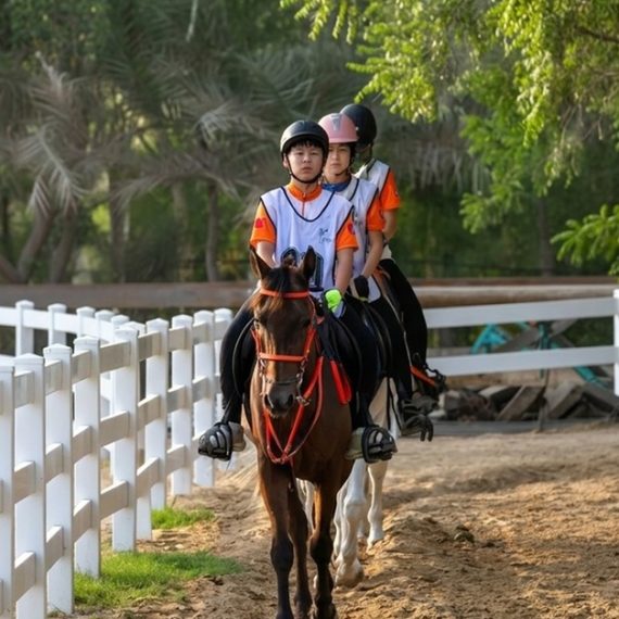 45-min Horse Riding Lessons For All Levels: Build Confidence & Skill LEISURE SPORTS Shop Online at Special Price from Saudi Mega Deals