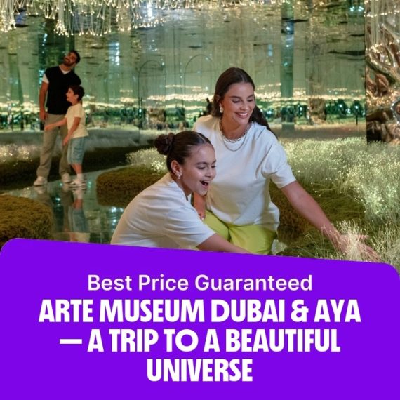 ARTE Museum Dubai & AYA – A trip to a beautiful universe – Combos and more adventures Activities & Sightseeing Shop Online at Special Price from Saudi Mega Deals