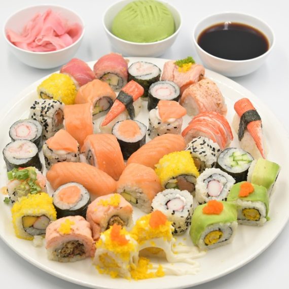 All-you-can-eat Sushi Buffet With Global Flavors & Local Ingredients JAPANESE Shop Online at Special Price from Saudi Mega Deals