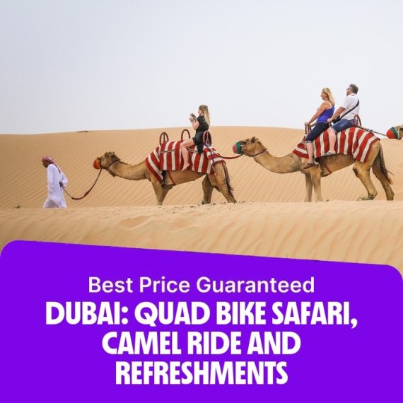 Dubai: Quad Bike Safari, Camel Ride and Refreshments – Desert safaris Activities & Sightseeing Shop Online at Special Price from Saudi Mega Deals