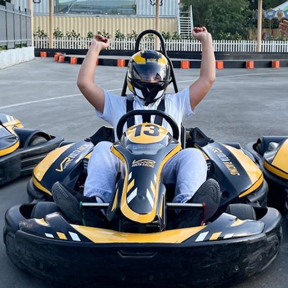 Go-karting Fun Awaits: 7, 14 Or 21 Minutes Go Karting For 1, 2 Or 4 MOTOR SPORTS Shop Online at Special Price from Saudi Mega Deals