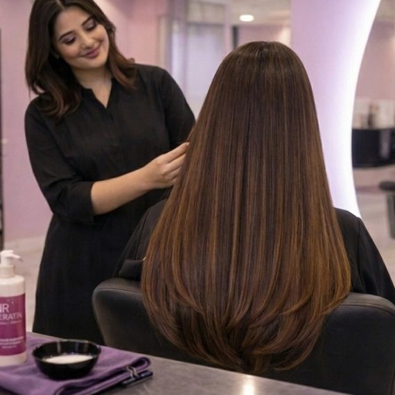 Hair Protein Or Keratin Treatment For Short, Medium Or Long Hair Length HAIRDRESSER Shop Online at Special Price from Saudi Mega Deals