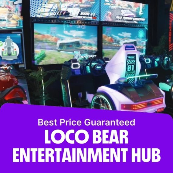Loco Bear Entertainment Hub – Indoor Attractions Activities & Sightseeing Shop Online at Special Price from Saudi Mega Deals