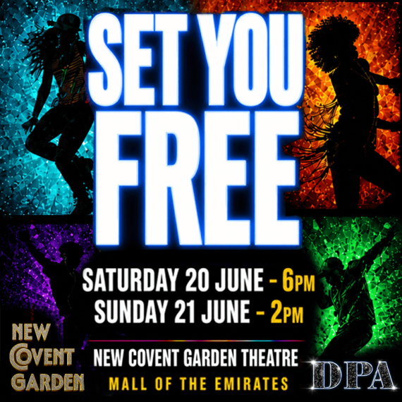 Set You Free in Dubai – Shows and Theatrical Plays Activities & Sightseeing Shop Online at Special Price from Saudi Mega Deals